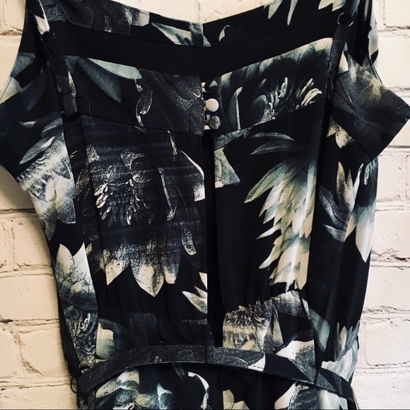 French connection high low floral dress - Picture 6 of 7